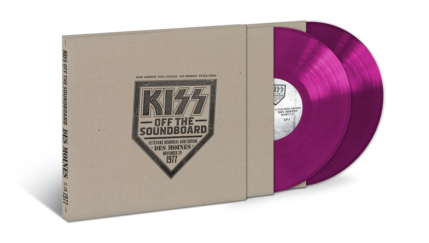 Kiss | Kiss Off The Soundboard: Live In Des Moines (Limited Edition, Violet Colored Vinyl) (2 Lp's) | Vinyl