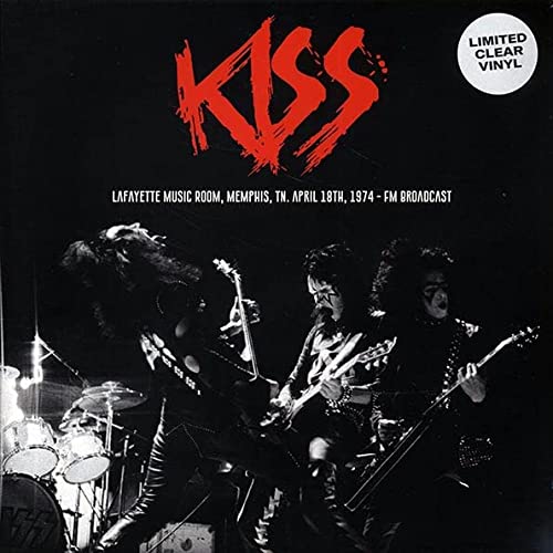 KISS - Lafayette Music Room, Memphis, TN, April 18th 1974 (Limited Edition, Clear Vinyl) [Import] | Vinyl