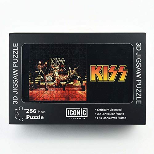 Kiss | Licensed 3D Jigsaw Puzzle / Live Performance '77 | Accessories