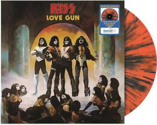 Kiss - Love Gun (Limited Edition, Tangerine/ Aqua Splatter Colored Vinyl) | Vinyl