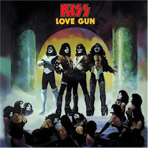 Kiss | Love Gun (Limited Edition, Tangerine/ Aqua Splatter Colored Vinyl) | Vinyl - 0