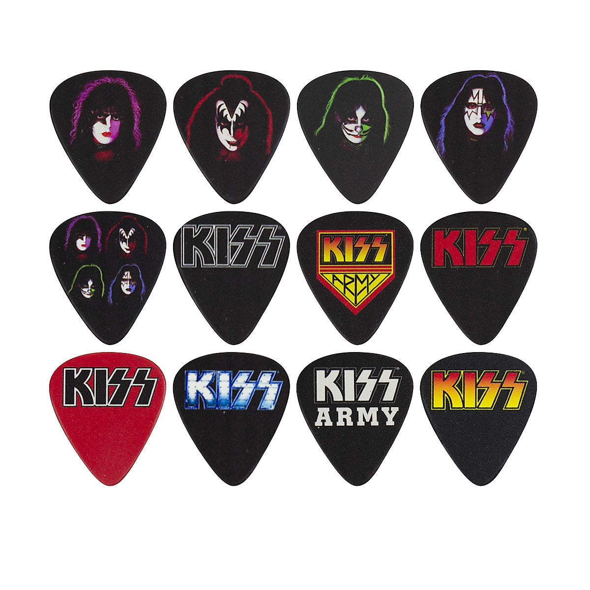 Kiss - Perri's - Kiss - Guitar Picks (12 Pack) | Guitar Picks
