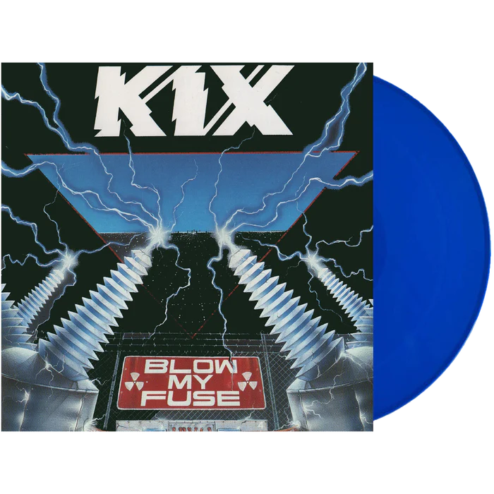 Kix | Blow My Fuse (Colored Vinyl, Blue, Limited Edition, Anniversary Edition) | Vinyl