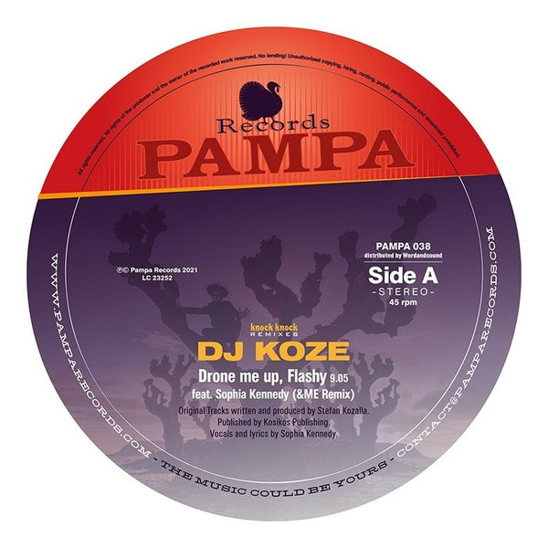 DJ KOZE - Knock Knock Remixes | Vinyl