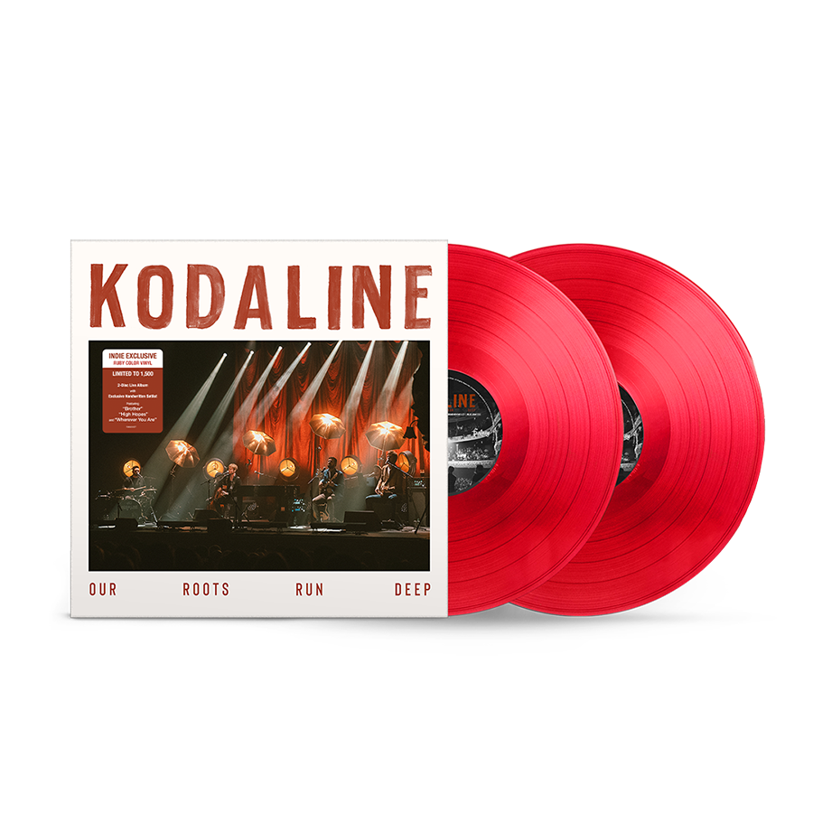 Kodaline - Our Roots Run Deep (Limited Edition, Clear Vinyl, Red, Indie Exclusive) (2 Lp's) | Vinyl