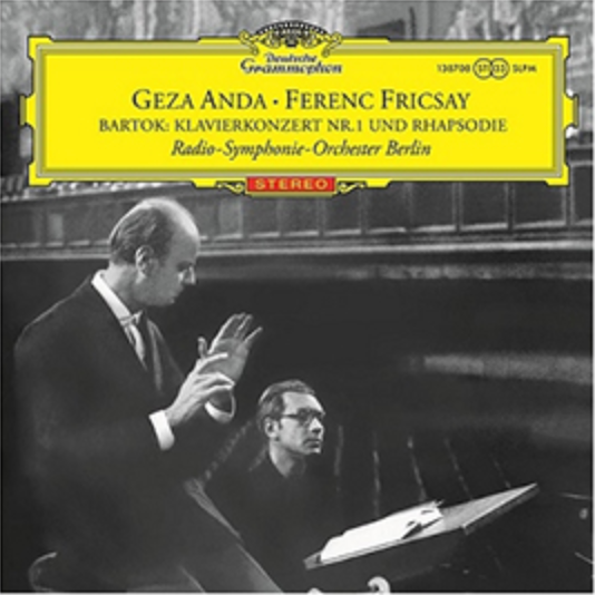 Béla Bartók - Géza Anda, Ferenc Fricsay Mit Dem Ra - Konzert Nr. 1 Für Klavier Und Orchester | Vinyl