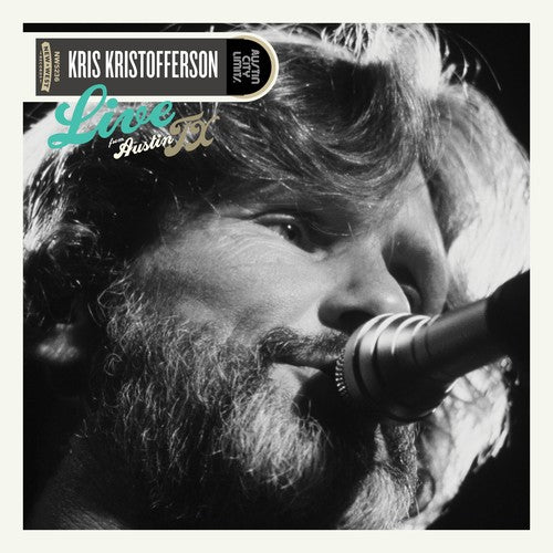 Kris Kristofferson | Live From Austin, Tx (Limited Edition, (Green/Grey Splatter) (2 Lp's) | Vinyl - 0