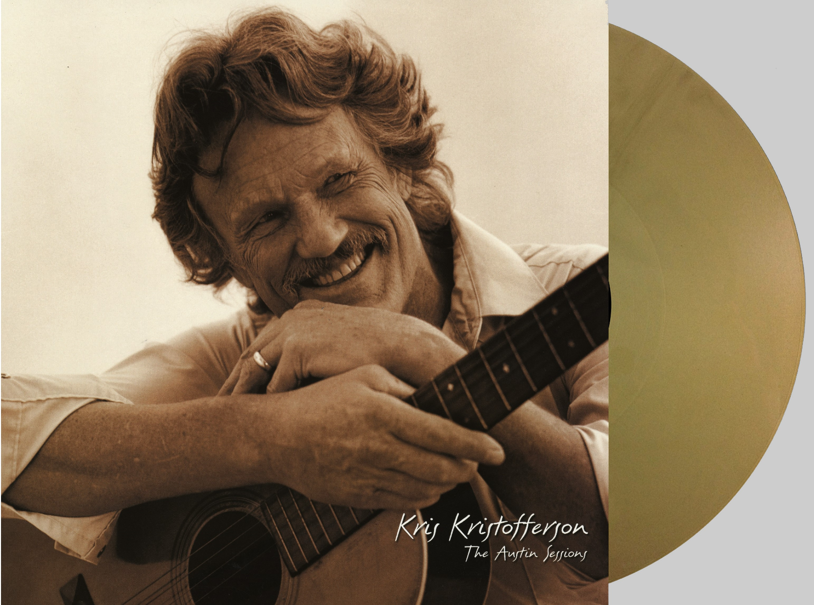 Kris Kristofferson | The Austin Sessions: 25th Anniversary Edition (Gold Colored Vinyl, Deluxe Edition, Bonus Tracks) | Vinyl