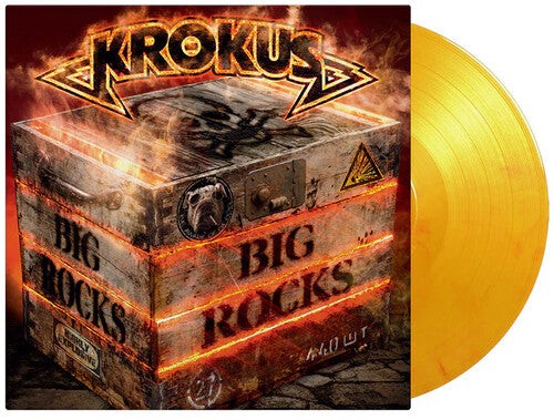 Krokus - Big Rocks (180G, Booklet) [Flame Red Vinyl] | Vinyl