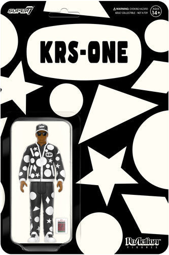 KRS-One - Super7 - KRS-One - ReAction Figures Wv2 - KRS-1 (Self Destruction) (Collectible, Action Figure) | Action Figure