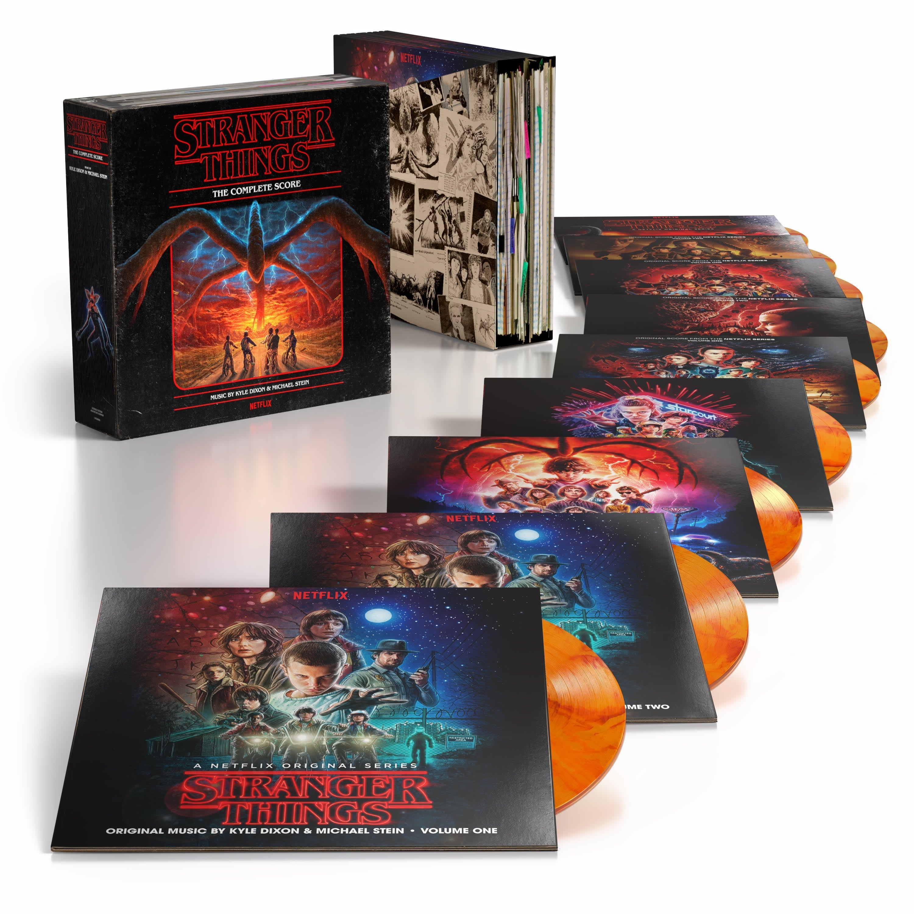 Kyle Dixon & Michael Stein - Stranger Things - The Complete Score (Box Set) [Vecna’S Gate Color Vinyl] [17LP] | Vinyl