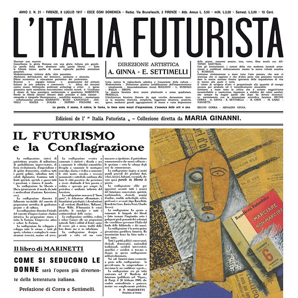 VA | La Musica Futurista Nell'italia E Nel Mondo | Vinyl