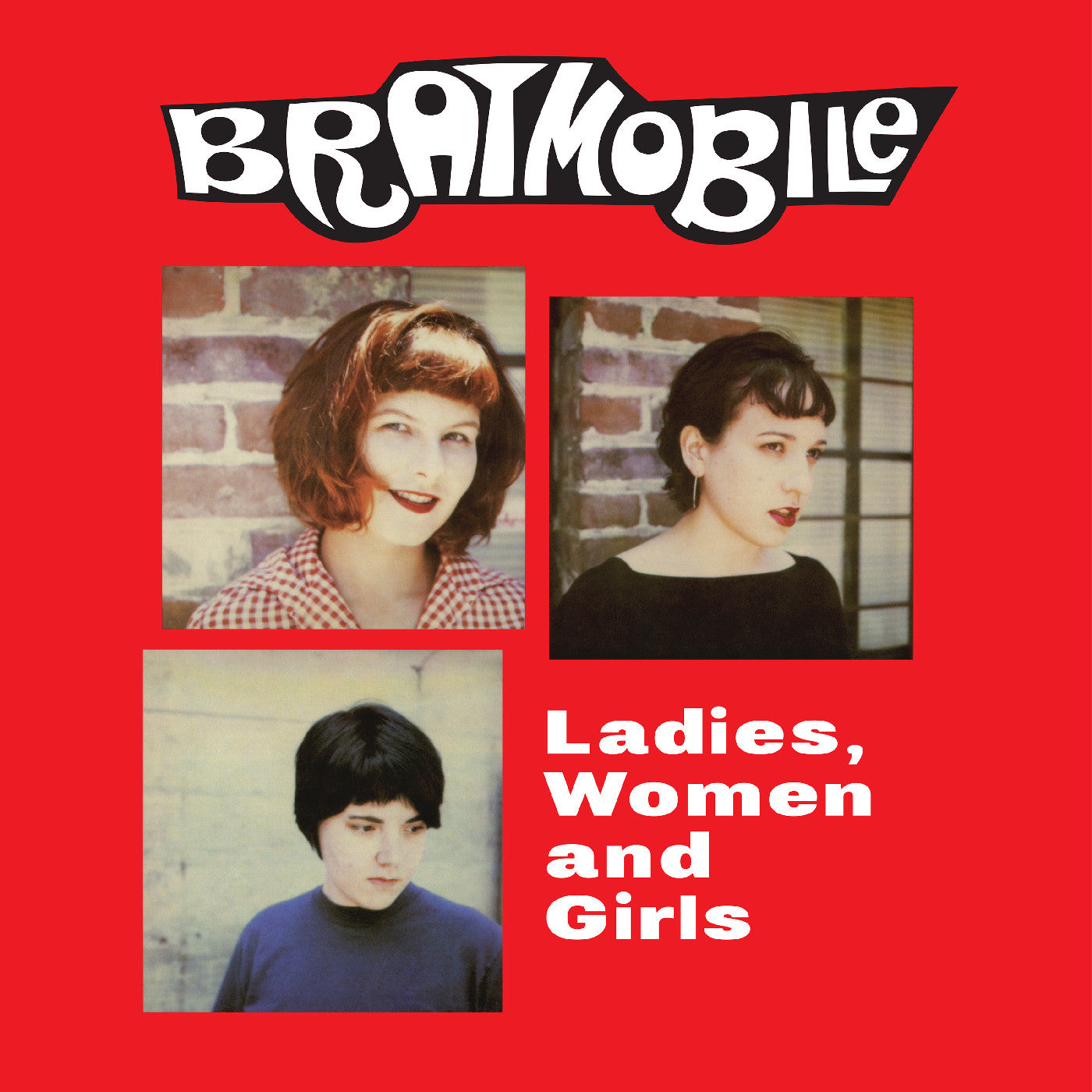 Bratmobile | Ladies, Women and Girls (RED VINYL) | Vinyl