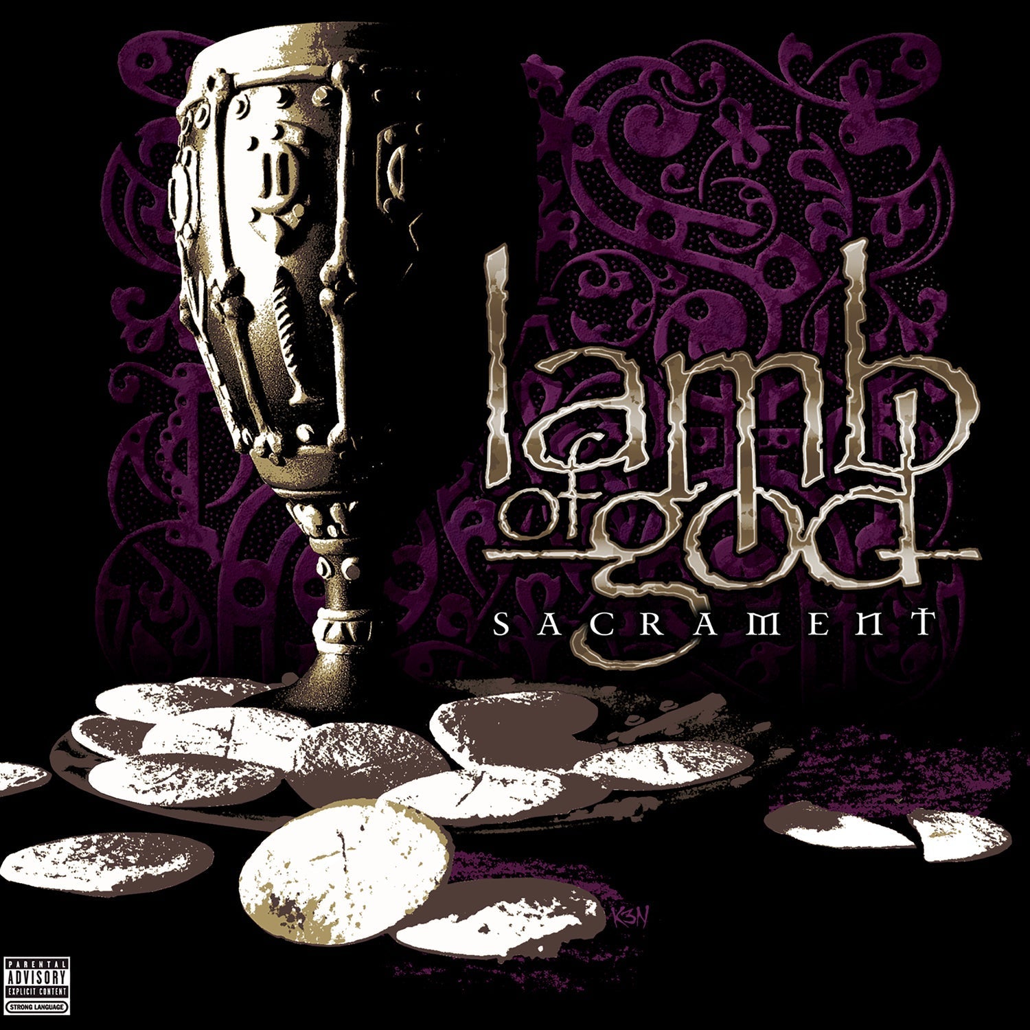 Lamb Of God - Sacrament [Blackened Purple Vinyl] | Vinyl