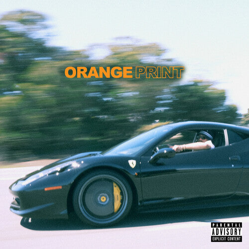 Larry June | Orange Print (Transparent Orange Vinyl) [Explicit Content] | Vinyl