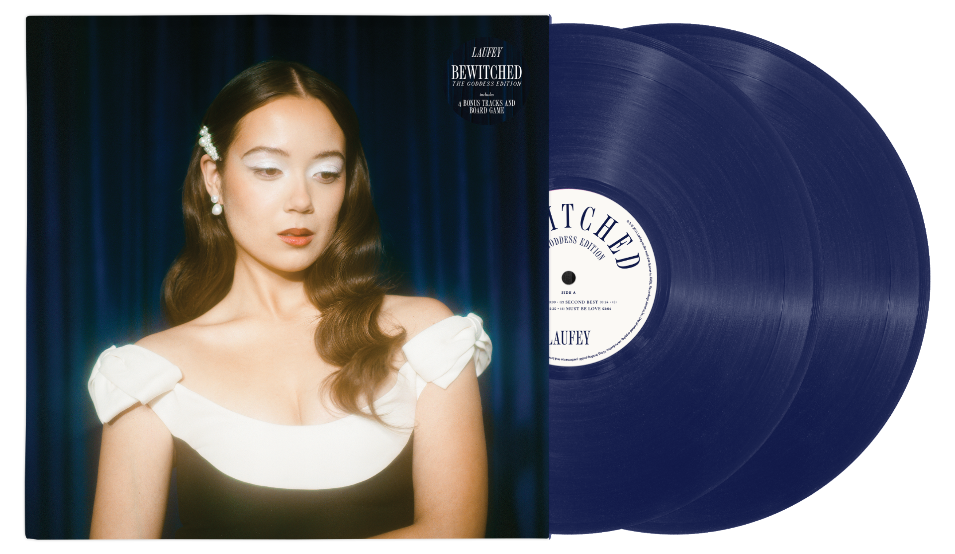 Laufey | Bewitched: The Goddess Edition (Colored Vinyl, Blue, Booklet, Board Game) | Vinyl