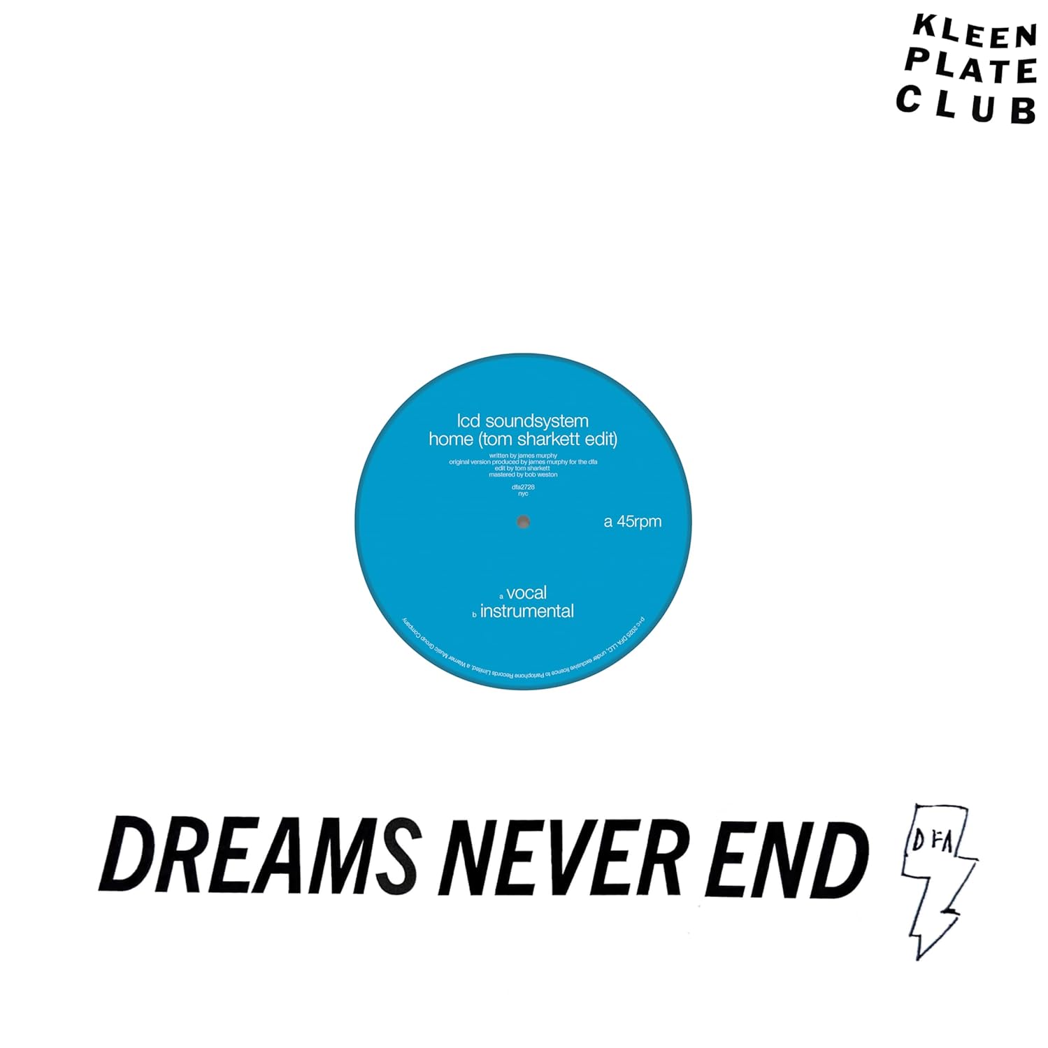 LCD Soundsystem | Home (Tom Sharkett Edit) (12" Single) [Import] | Vinyl