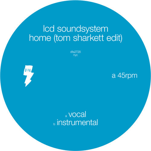 LCD Soundsystem | Home (Tom Sharkett Edit) (12" Single) | Vinyl