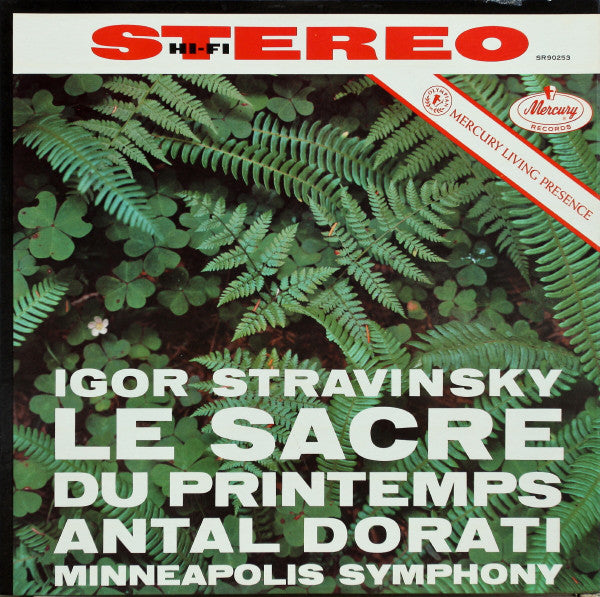 Igor Stravinsky, Antal Dorati, Minneapolis Symphon - Le Sacre Du Printemps (The Rite Of Spring) | Vinyl