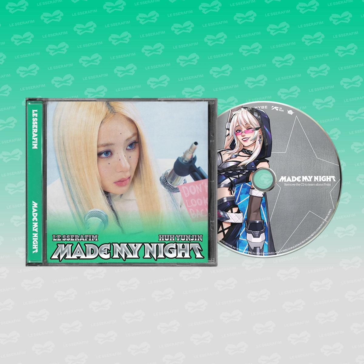Le Sserafim - 2Nd Single Album "Made My Night" Single Cd [Huh Yunjin Ver.] | CD