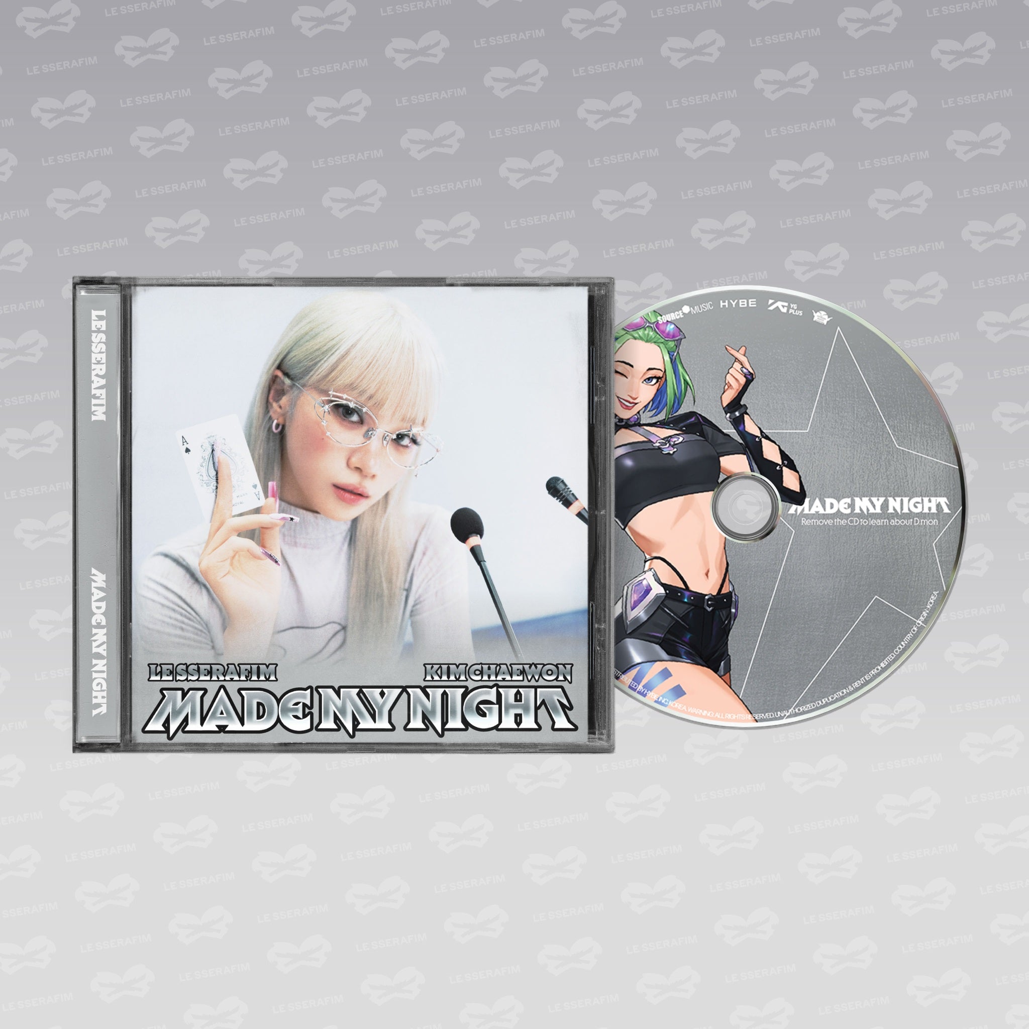 Le Sserafim - 2Nd Single Album "Made My Night" Single Cd [Kim Chaewon Ver.] | CD