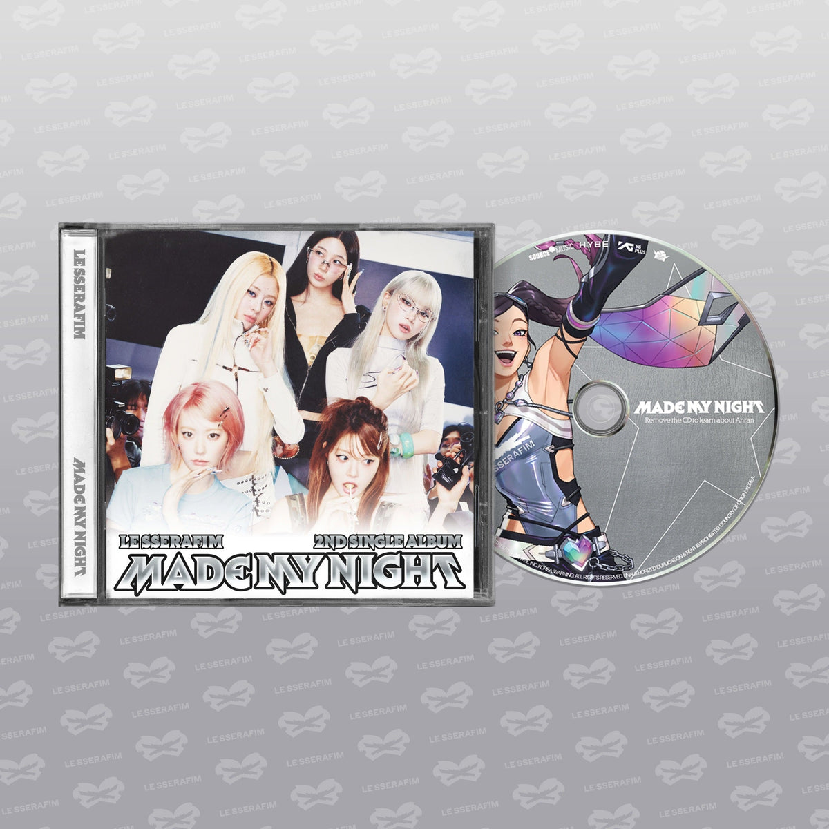 Le Sserafim - 2Nd Single Album "Made My Night" Single Cd [Le Sserafim Ver.] | CD