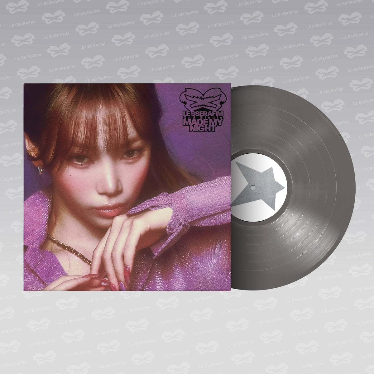 Le Sserafim - 2ND Single Album 'Made My Night' Vinyl [Chic Silver Ver.] | Vinyl