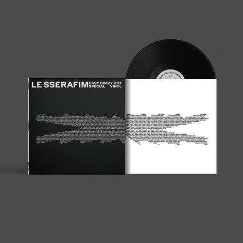 Le Sserafim | Easy-Crazy-Hot' Special Vinyl [CARBON BLACK] | Vinyl