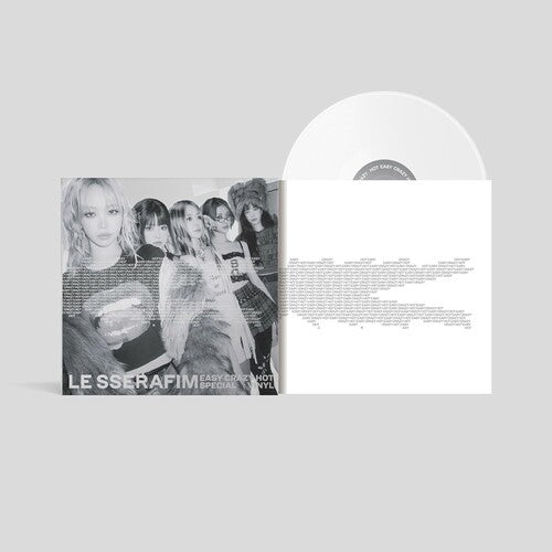 Le Sserafim | Easy-Crazy-Hot' Special Vinyl [SILVER WHITE] | Vinyl