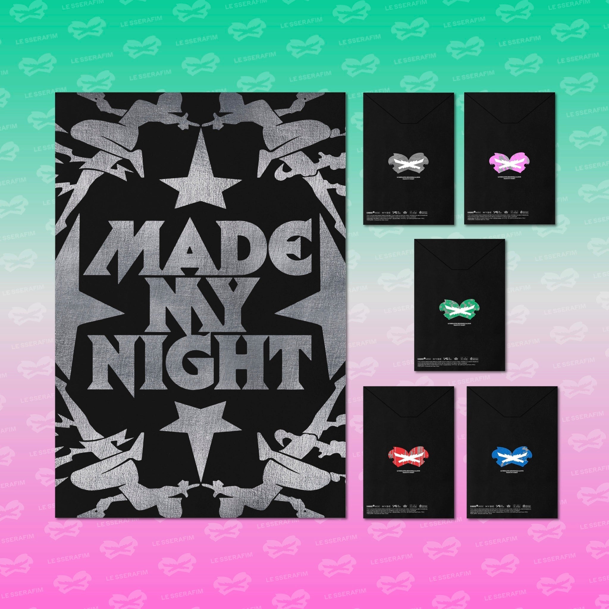 Le Sserafim - Le Sserafim 2Nd Single Album “Made My Night” [Compact Ver.] | CD