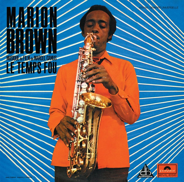 MARION BROWN & LEO SMITH - Le Temps Fou (Musique du film de Marcel Camus) | Vinyl