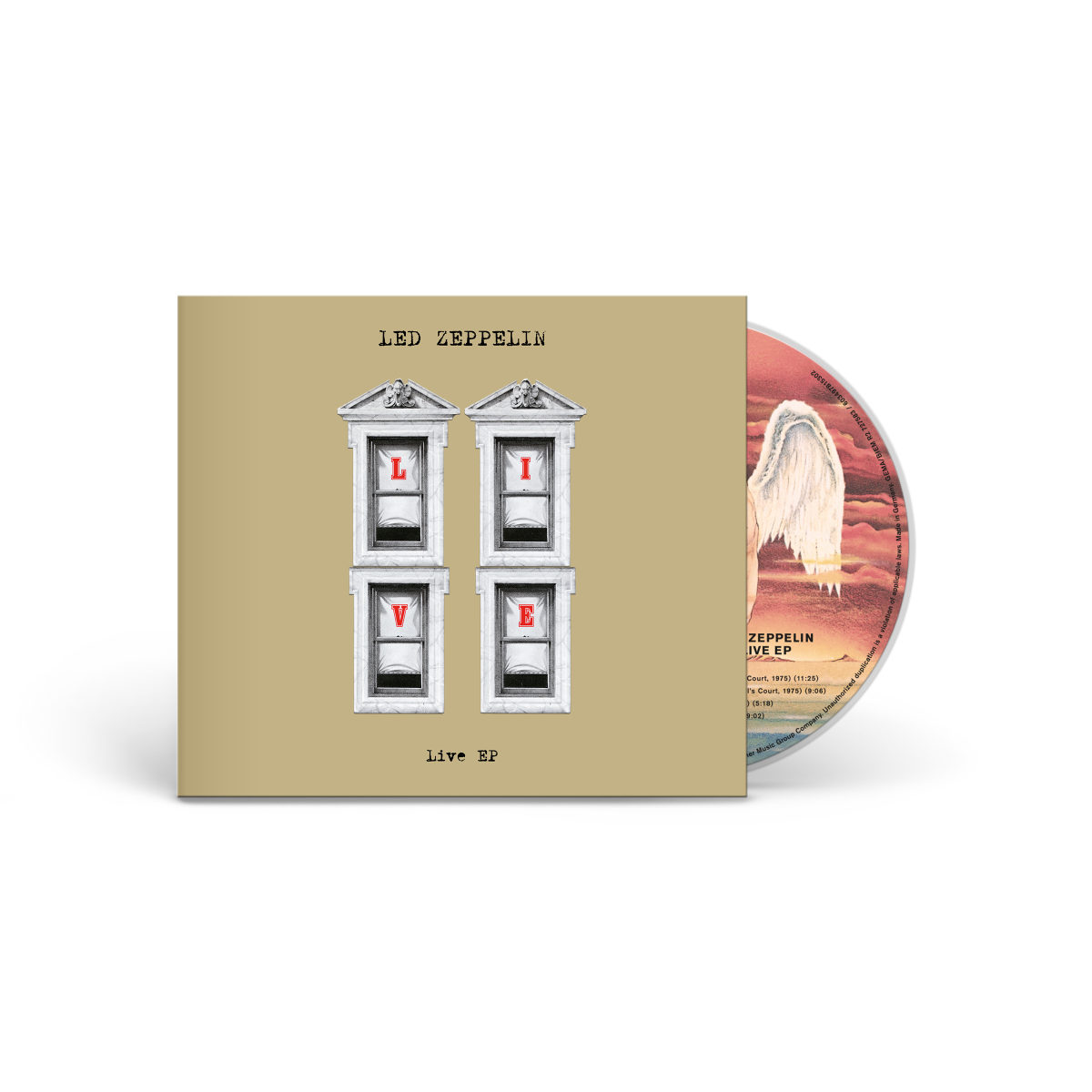 Led Zeppelin - Live Ep (Cd) [First-Time Audio Release Of 1975 & 1979 Performances] | CD