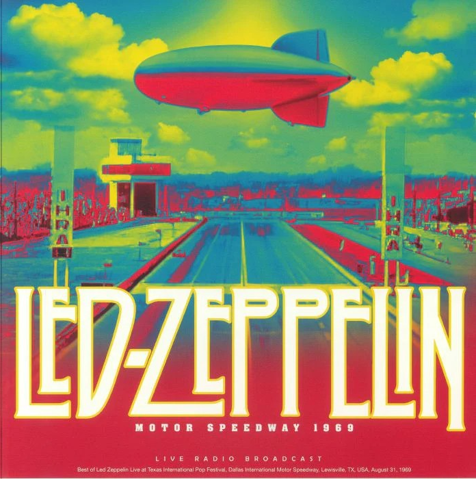 Led Zeppelin | Motor Speedway 1969 (Limited Edition, Transparent Lime Colored Vinyl) [Import] | Vinyl