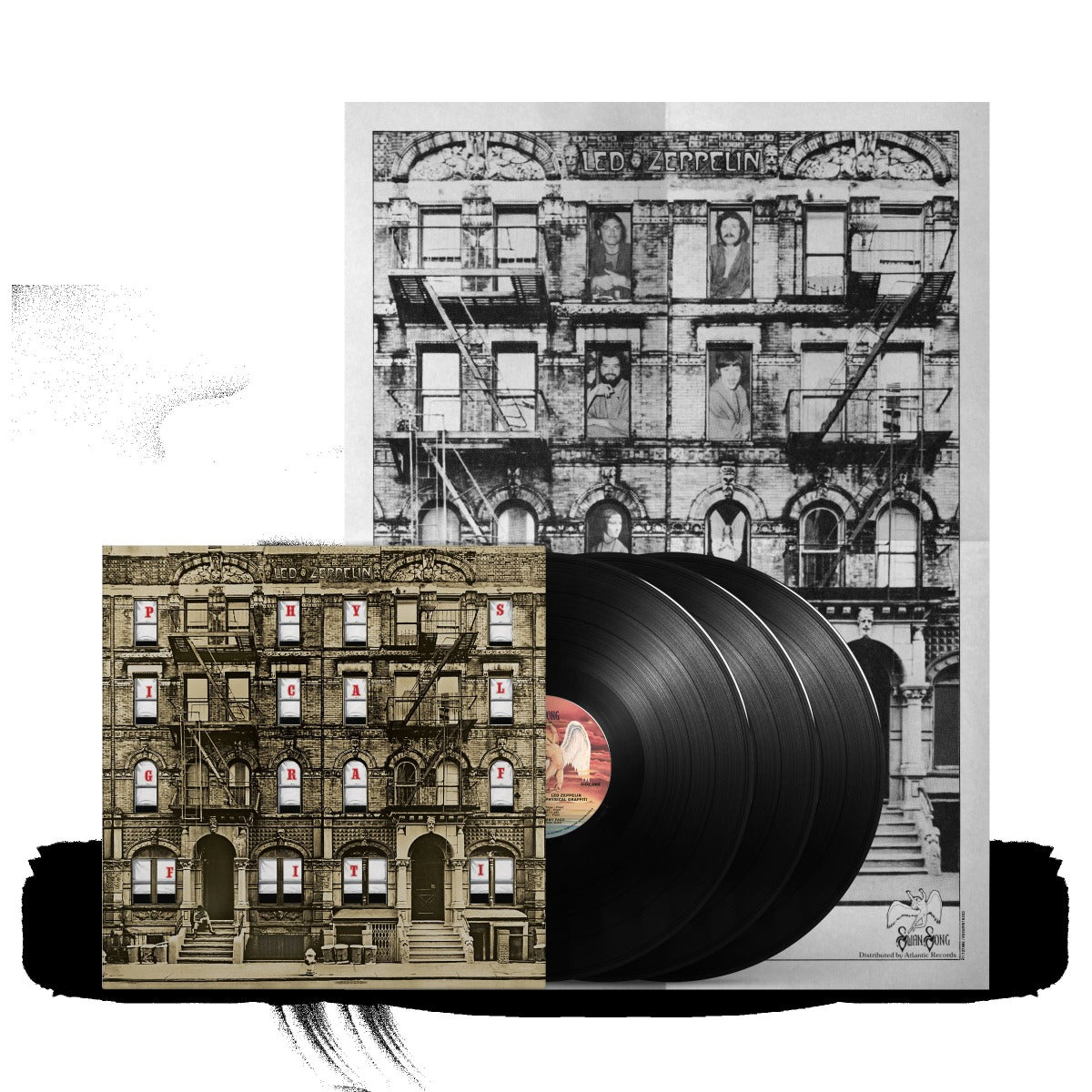 Led Zeppelin - Physical Graffiti [50Th Anniversary Deluxe Edition] 3Lp Vinyl (Remastered + Poster) | Vinyl