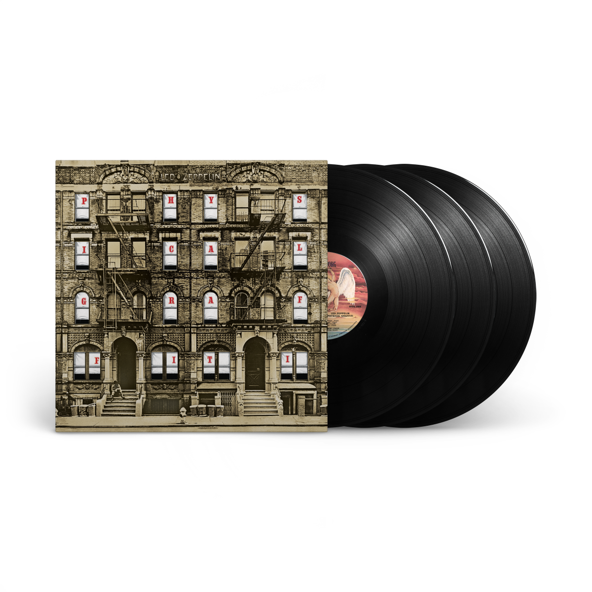 Led Zeppelin - Physical Graffiti [50Th Anniversary Deluxe Edition] 3Lp Vinyl (Remastered + Poster) | Vinyl