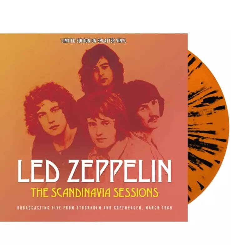 Led Zeppelin - The Scandinavia Sessions (Splatter Vinyl) [Import] | Vinyl