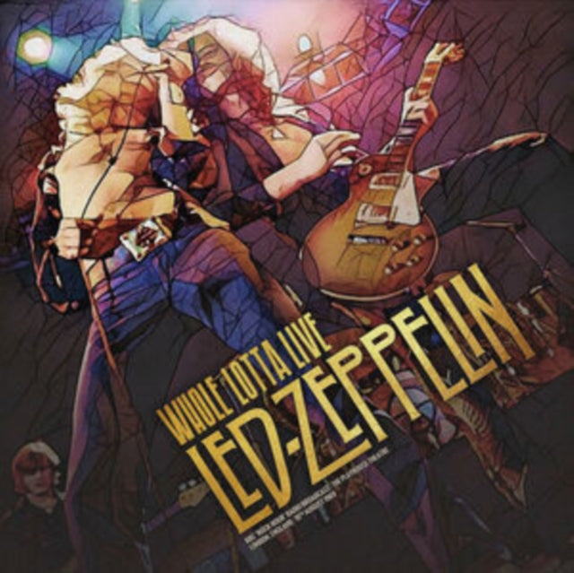 Led Zeppelin | Whole Lotta Live: The Playhouse Theatre, London, England- August 10th, 1969 (Limited Edition, Yellow Colored Vinyl) [Import] | Vinyl