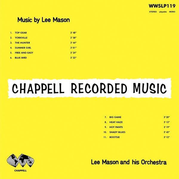 Lee Mason - Music By Lee Mason (1971) [LP] | Vinyl