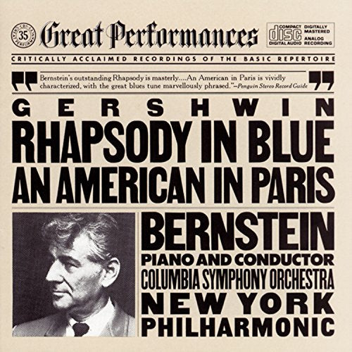 Leonard Bernstein - Gershwin: Rhapsody In Blue & An American In Paris | CD
