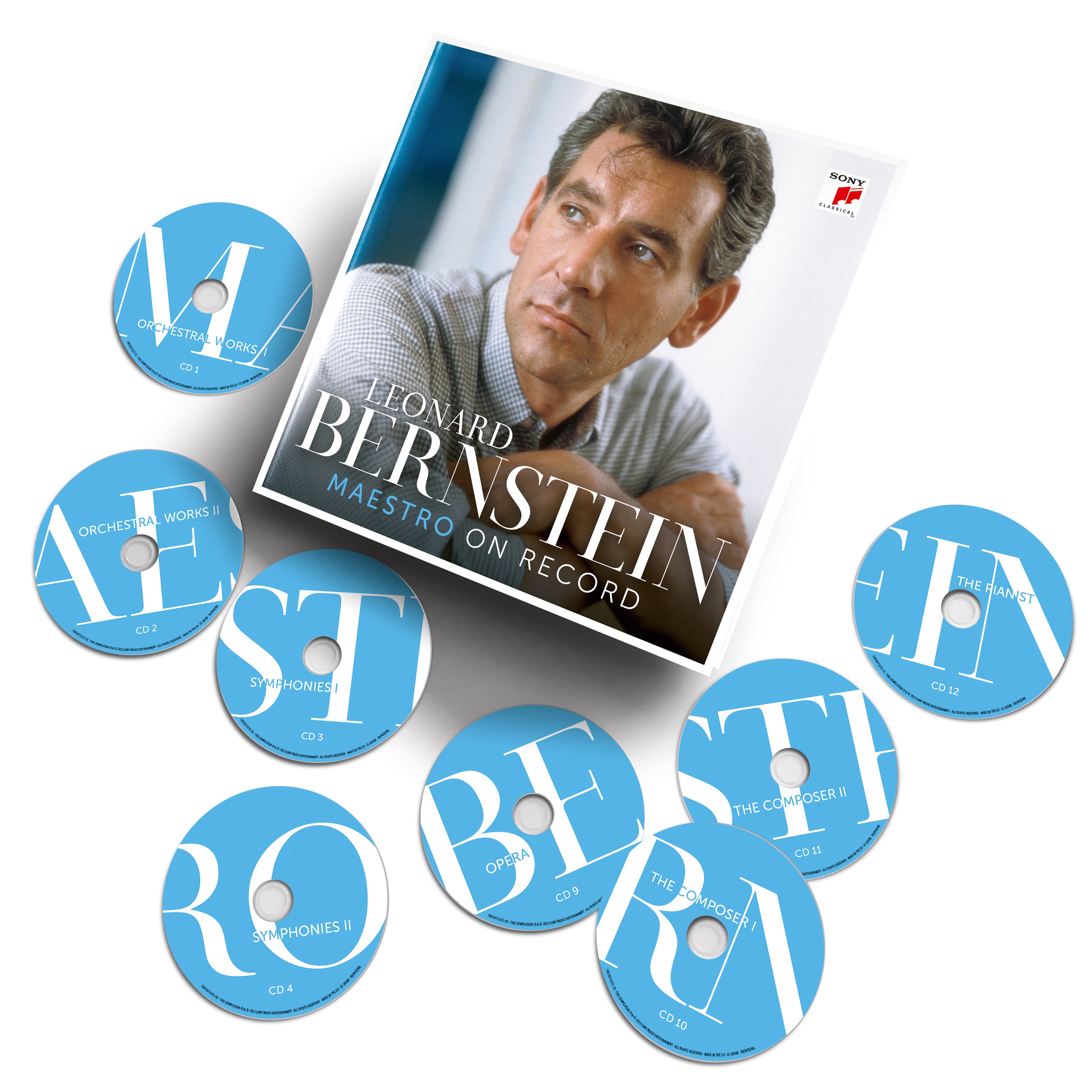 Leonard Bernstein | Maestro on Record (CD Box Set) | CD