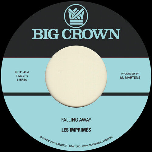 Les Imprimes - Falling Away / Still Here (7" Single) | Vinyl