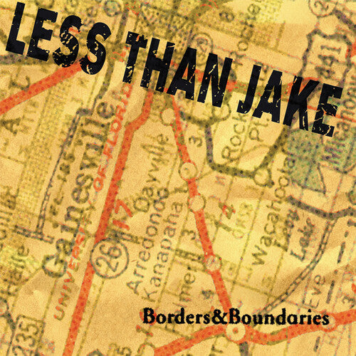 Less than Jake | Borders & Boundaries: 25th Anniversary Edition [Explicit Content] Limited Edition, Yellow Colored Vinyl, Expnaded) (2 Lp's) | Vinyl