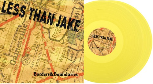 Less than Jake | Borders & Boundaries: 25th Anniversary Edition [Explicit Content] Limited Edition, Yellow Colored Vinyl, Expnaded) (2 Lp's) | Vinyl