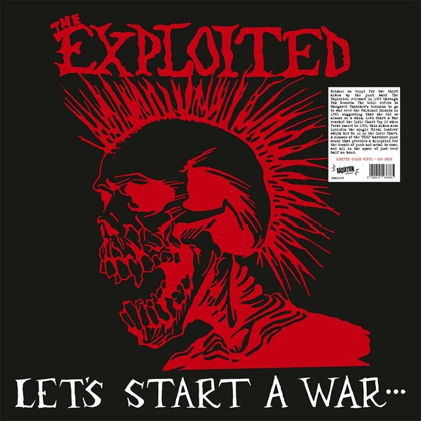 The Exploited - Let'S Start A War... ...Said Maggie One Day (Color Vinyl) | Vinyl