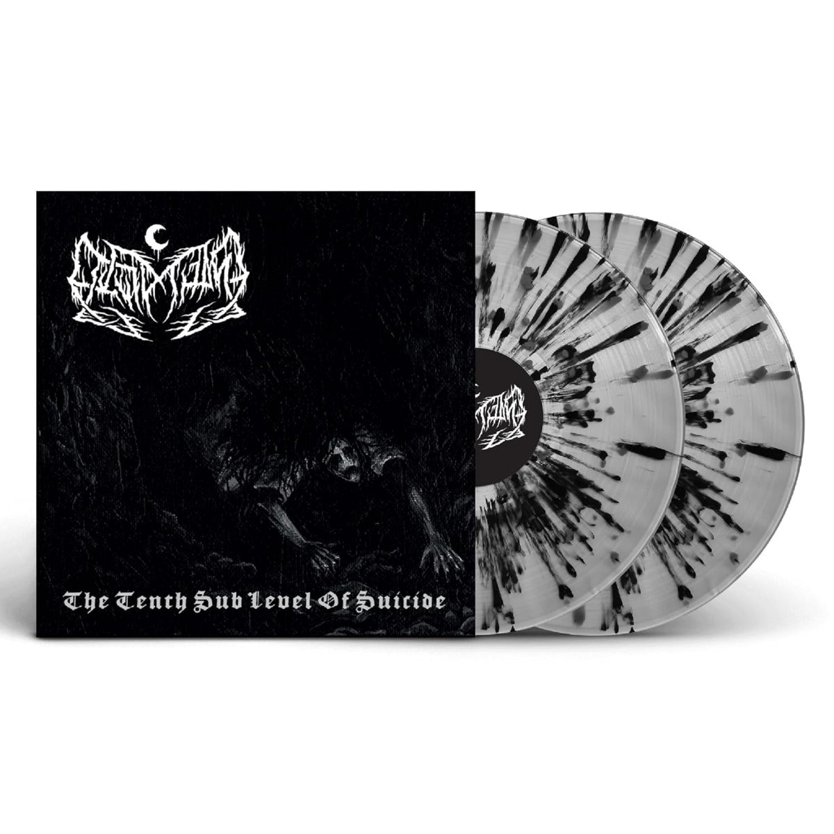 Leviathan | The Tenth Sub Level of Suicide (Deluxe Edition, Gray Splatter Colored Vinyl) (2 Lp's) | Vinyl