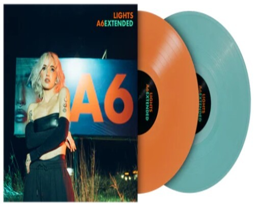 Lights | A6EXTENDED [Explicit Content] (Limited Edition, "Orange Crush" and Teal Colored Vinyl) (2 Lp's) | Vinyl