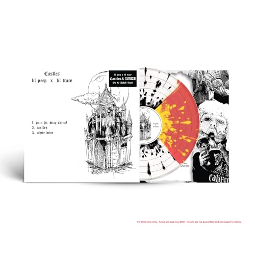 Lil Peep | Castles I & Ii (Butterfly Effect Vinyl 2Lp: White With Black Splatter + Red With Yellow Splatter) | Vinyl