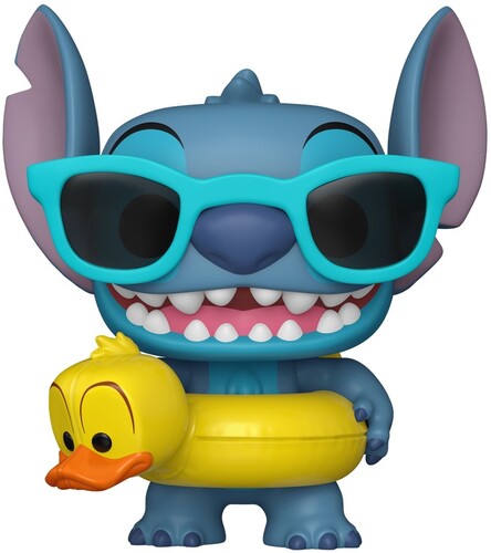 Lilo & Stitch - FUNKO POP! Disney: Lilo & Stitch - Stitch With Tube (Vinyl Figure, Collectible) | Action Figure
