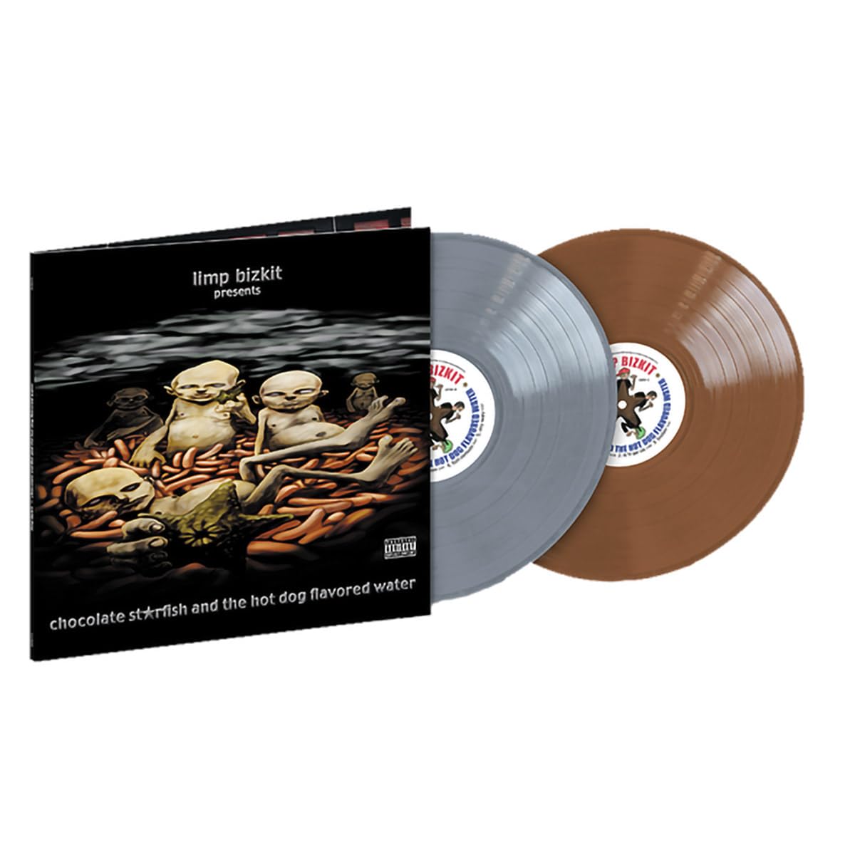 Limp Bizkit | Chocolate Starfish and The Hotdog Flavored Water [Explicit Content] (Limited Edition, Opaque Grey & Opaque Brown Colored Vinyl) (2 Lp) | Vinyl