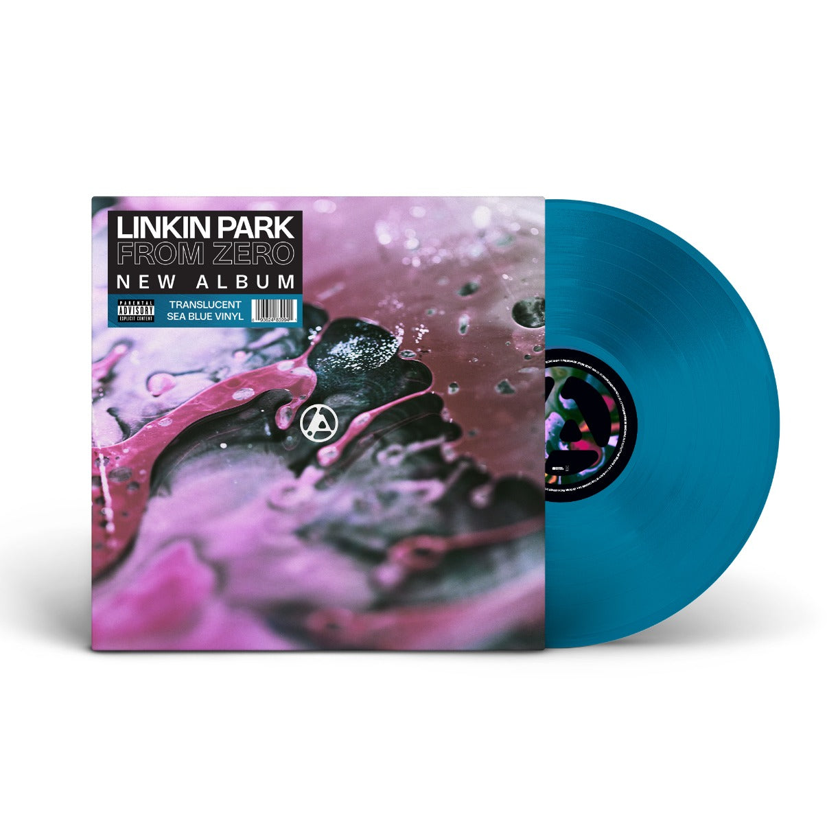 Linkin Park - From Zero [Explicit Content] (Translucent Sea Blue Colored Vinyl) | Vinyl